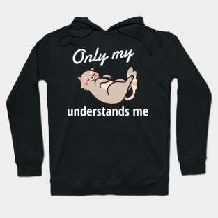 Only My Cat Understands Me Hoodie